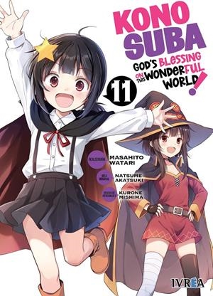 KONOSUBA # 11 | 9791388487972 | MASAHITO WATARI - KURONE MISHIMA - NATSUME AKATSUKI | Universal Cómics