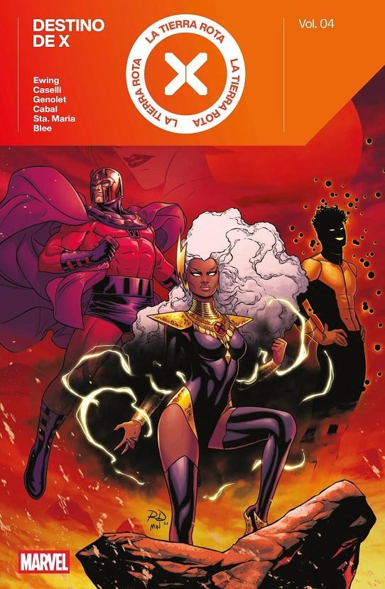 MARVEL PREMIERE DESTINO DE X # 04 LA TIERRA ROTA | 9791370582432 | AL EWING - STEFANO CASELLI - FEDERICO BLEE