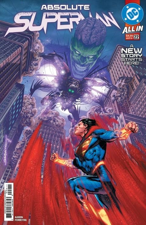 ABSOLUTE SUPERMAN # 22 (PORTADA PROVISIONAL) | 977308128700400022 | JASON AARON - JUAN FERREYRA | Universal Cómics