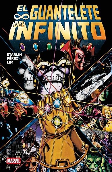 MARVEL ESSENTIALS # 51 EL GUANTELETE DEL INFINITO (PORTADA Y DATOS PROVISIONALES) | 9791370584290 | JIM STARLIN - RON LIM - GEORGE PÉREZ