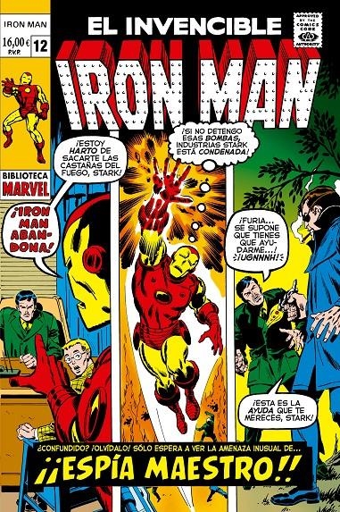 BIBLIOTECA MARVEL EL INVENCIBLE IRON MAN # 12 | 9791370584146 | JOHNNY CRAIG - ARCHIE GOODWIN - DON HECK