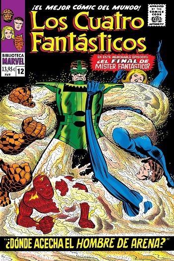 2AMA BIBLIOTECA MARVEL LOS 4 FANTÁSTICOS # 12 DE 1967 | 9999900137422 | STAN LEE - JACK KIRBY | Universal Cómics