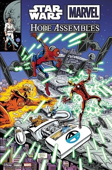 STAR WARS / MARVEL LA ESPERANZA REUNIDA # 01 PORTADA RETRO (PORTADA PROVISIONAL) | 9791370583200 | DAVID MARQUEZ - KEVIN SMITH