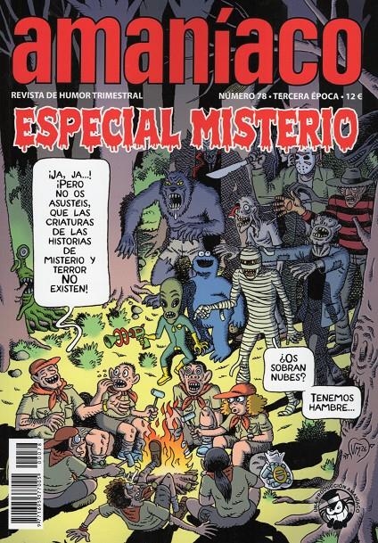AMANÍACO III ÉPOCA # 78 ESPECIAL MISTERIO | 977169537700500078 | VARIOS AUTORES | Universal Cómics