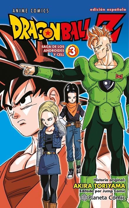 DRAGON BALL Z ANIME COMICS SAGA DE LOS ANDROIDES # 03 | 9791388103636 | AKIRA TORIYAMA | Universal Cómics