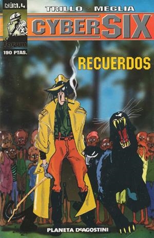CYBERSIX # 04 | 978843956480500004 | CARLOS TRILLO - CARLOS MEGLIA | Universal Cómics