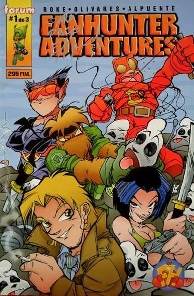 FANHUNTER ADVENTURES # 01 | 20102 | ROKE GONZALEZ - CARLOS J. OLIVARES - MAN | Universal Cómics
