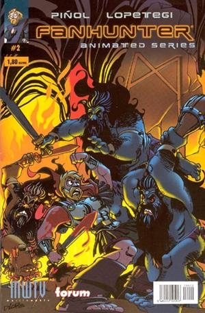 FANHUNTER ANIMATED SERIES # 02 | 848000210592700002 | CELS PIÑOL - LOPETEGUI