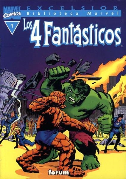 BIBLIOTECA MARVEL LOS 4 FANTÁSTICOS VOLUMEN I # 01 | 848000215372000001 | STAN LEE - JACK KIRBY - OTROS