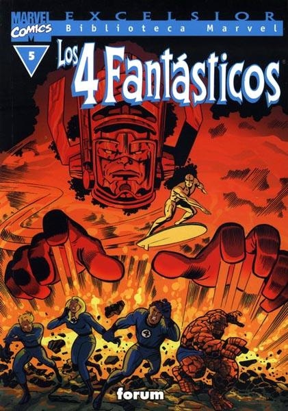 BIBLIOTECA MARVEL LOS 4 FANTÁSTICOS VOLUMEN I # 05 | 978843958969310005 | STAN LEE - JACK KIRBY - OTROS | Universal Cómics