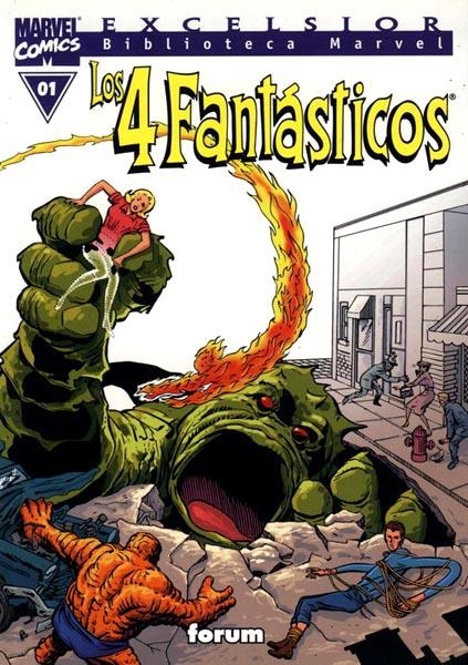 BIBLIOTECA MARVEL LOS 4 FANTÁSTICOS VOLUMEN II # 01 | 848000210016800001 | STAN LEE - JACK KIRBY