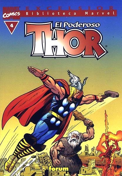 BIBLIOTECA MARVEL THOR # 04 | 848000210472200004 | STAN LEE - JACK KIRBY - DON HECK - JOE SINNOTT | Universal Cómics