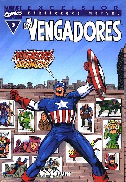 BIBLIOTECA MARVEL VENGADORES # 03 | 978843958971610003 | STAN LEE - JACK KIRBY - DON HECK | Universal Cómics