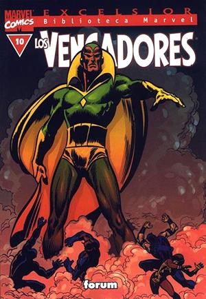 BIBLIOTECA MARVEL VENGADORES # 10 | 978843958971610010 | ROY THOMAS - JOHN BUSCEMA - GENE COLAN | Universal Cómics