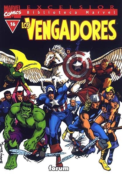 BIBLIOTECA MARVEL VENGADORES # 16 | 848000215374400016 | ROY THOMAS - HARLAN ELLISON - BARRY WINDSOR SMITH - RICH BUCKLER | Universal Cómics