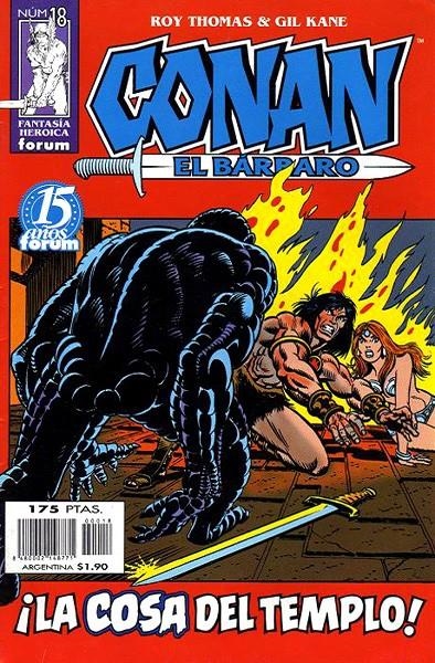 CONAN EL BÁRBARO EDICIÓN CRONOLÓGICA # 18 | 848000214877100018 | ROY THOMAS - GIL KANE