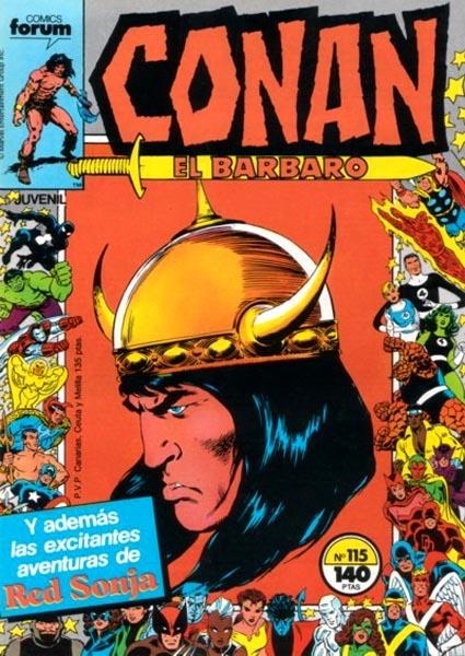 CONAN EL BÁRBARO VOLUMEN I # 115 | 2714165767989 | VARIOS AUTORES