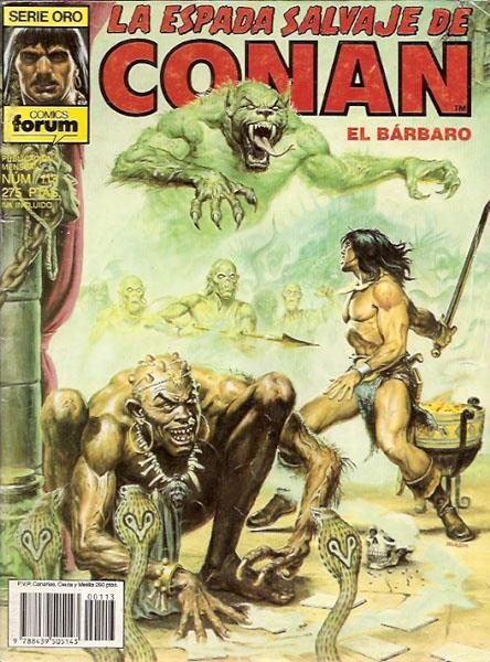ESPADA SALVAJE DE CONAN VOLUMEN I # 113 | 978843950514300113 | ROY THOMAS - CHUCK DIXON - GARY KWAPISZ | Universal Cómics