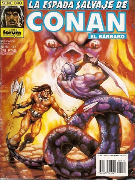 ESPADA SALVAJE DE CONAN VOLUMEN I # 117 | 978843950514300117 | ROY THOMAS - DOUG MOENCH - MIKE DOHERTY | Universal Cómics