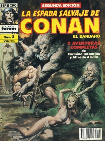 ESPADA SALVAJE DE CONAN VOLUMEN I 2ª ED # 002 | 978843950514320002 | ROY THOMAS -  CARMINE INFANTINO - ALFREDO ALCALA - MIKE VOSBURG | Universal Cómics