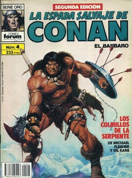 ESPADA SALVAJE DE CONAN VOLUMEN I 2ª ED # 004 | 978843950514320004 | ROY THOMAS -  MICHAEL FLESICHER - GIL KANE - JESS JODLOMAN | Universal Cómics