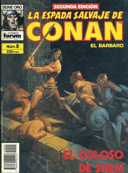 ESPADA SALVAJE DE CONAN VOLUMEN I 2ª ED # 005 | 978843950514320005 | ROY THOMAS -  JOHN  BUSCEMA - BRUCE JONES | Universal Cómics