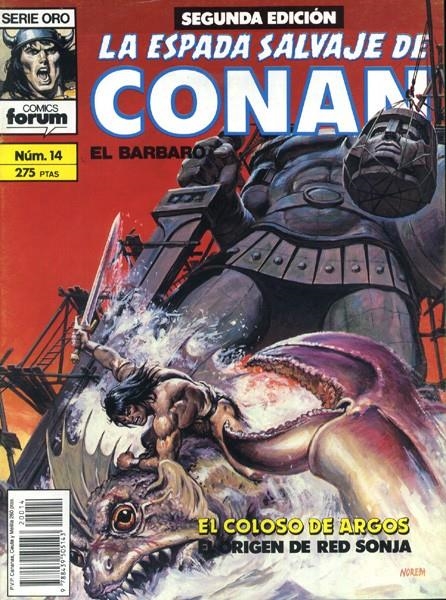 ESPADA SALVAJE DE CONAN VOLUMEN I 2ª ED # 014 | 978843950514320014 | ROY THOMAS -  DICK GIORDANO - TERRY AUSTIN
 - MICHAEL FLEISHER - ALFREDO ALCALA - ESTEBAN MAROTO - E | Universal Cómics