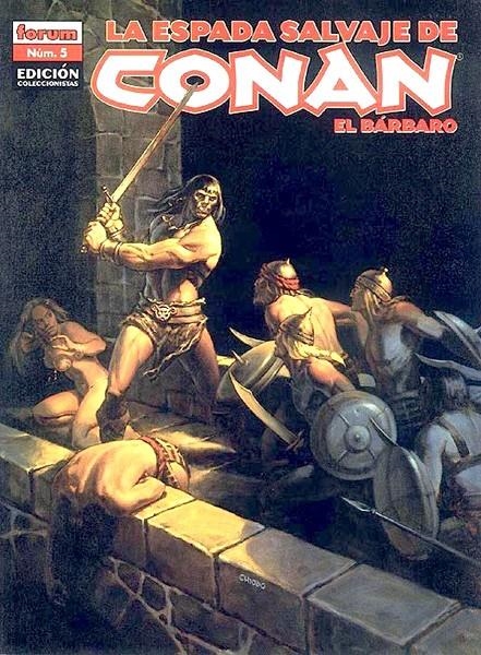 ESPADA SALVAJE DE CONAN VOLUMEN I 3ª ED # 005 | 848000214189510005 | BRUCE JONES - ROY THOMAS - JOHN BUSCEMA