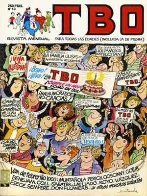 TBO EDICIONES B # 013 | 842000904250400013 | VAZQUEZ - COLL - SEMPRE - F. PEREZ NAVARRO - SABATES - VARIOS AUTORES