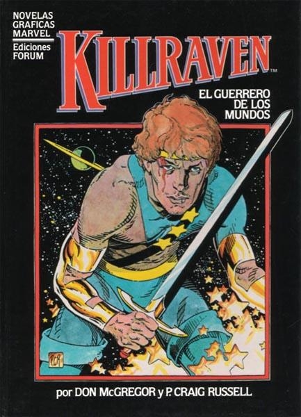 NOVELAS GRAFICAS VOL I # 06 KILLRAVEN | 978847574018810006 | P. CRAIG RUSSELL - DON McGREGOR