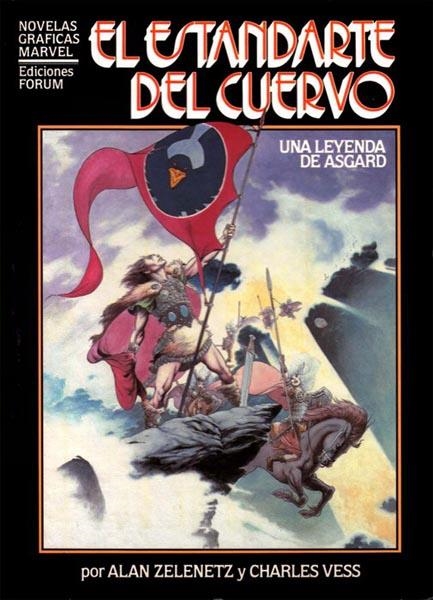 NOVELAS GRAFICAS VOL I # 08 EL ESTANDARTE DEL CUERVO | 978847574018810008 | CHARLES VESS - ALAN ZELENETZ | Universal Cómics