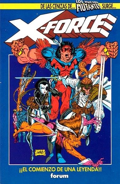 X-FORCE, DE LAS CENIZAS DE LOS NUEVOS MUTANTES | 978843950134307001 | FABIAN NICIEZA - ROB LIEFELD