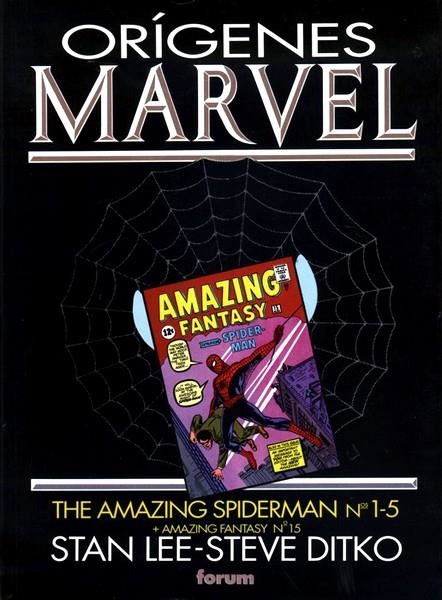 ORIGENES MARVEL # 03 SPIDERMAN | 848000202854709003 | STAN LEE - STEVE DITKO