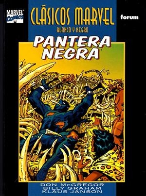 CLASICOS MARVEL B / N # 07 PANTERA NEGRA # 1 | 21986 | DON MC GREGOR - BILLY GRAHAM - RICK BUCKLER - GIL KANE - KLAUS JANSON