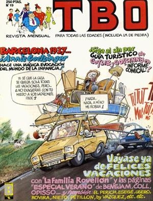 TBO EDICIONES B # 019 | 842000904250400019 | VAZQUEZ - COLL - SEMPRE - F. PEREZ NAVARRO - SABATES - VARIOS AUTORES