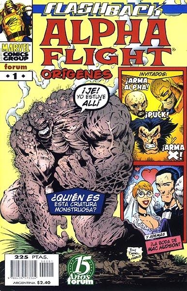 ALPHA FLIGHT FLASHBACK ORÍGENES ESPECIAL 1998 | 978843957336400001 | ANTHONY WINN - STEVE SEAGLE