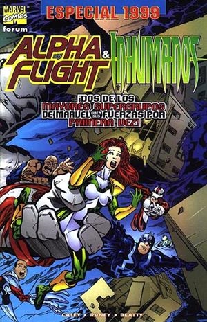 ALPHA FLIGHT INHUMANOS 1999 | 848000215665300001 | TOM RANEY - HILLARY BARTA - SULRY HACK