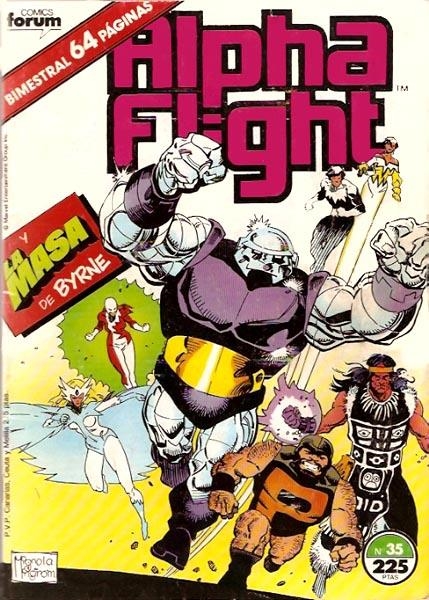 ALPHA FLIGHT VOLUMEN I # 35 | 22184 | BILL MANTLO - AL MILGROM - DAVID ROSS - JOHN  BYRNE