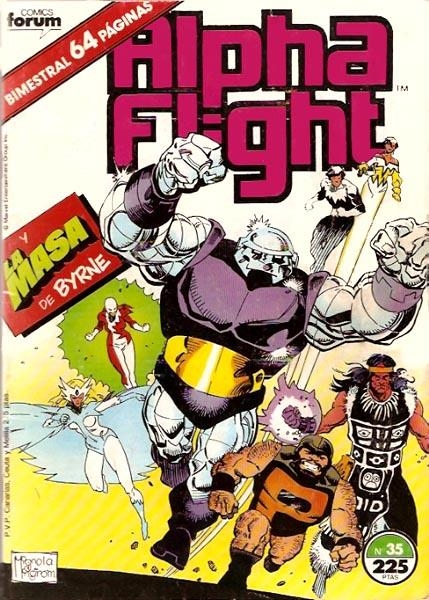 ALPHA FLIGHT VOLUMEN I # 35 | 22184 | BILL MANTLO - AL MILGROM - DAVID ROSS - JOHN  BYRNE | Universal Cómics