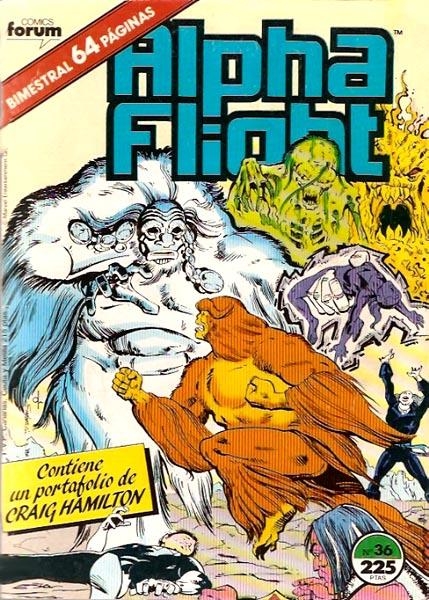 ALPHA FLIGHT VOLUMEN I # 36 | 22185 | BILL MANTLO - AL MILGROM - DAVID ROSS - JOHN  BYRNE