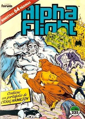 ALPHA FLIGHT VOLUMEN I # 36 | 22185 | BILL MANTLO - AL MILGROM - DAVID ROSS - JOHN  BYRNE