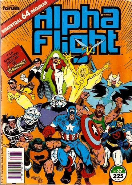 ALPHA FLIGHT VOLUMEN I # 37 | 978843950512900037 | BILL MANTLO - AL MILGROM - DAVID ROSS