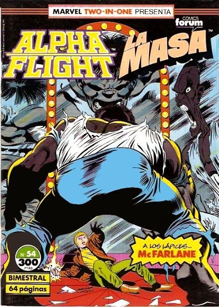 ALPHA FLIGHT VOLUMEN I # 54 | 978843950512900054 | JAMES D. HUDNALL - HUGH HAYNES - PETER DAVID  - TODD MC FARLANE