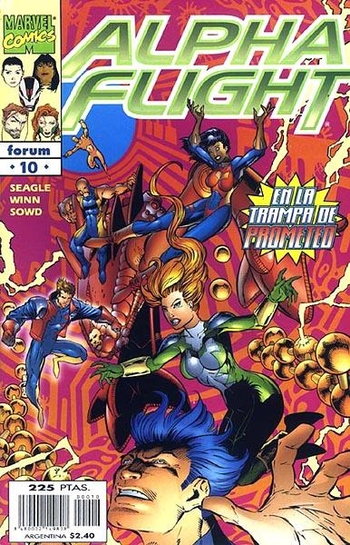 ALPHA FLIGHT VOLUMEN II # 10 | 848000214980800010 | STEVEN T. SEAGLE - ARIEL OLIVETTI | Universal Cómics