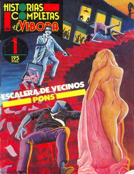 HISTORIAS COMPLETAS EL VÍBORA # 01 ESCALERA DE VECINOS # 1 | 841409010355800001 | ALFREDO PONS | Universal Cómics