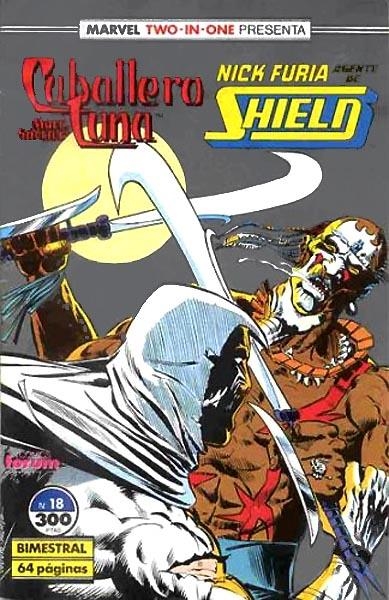 CABALLERO LUNA VOLUMEN I # 18 MARVEL TWO IN ONE | 978843951253000018 | CHUCK DIXON - SAL VELLUTO - TOM PALMER / D. G. CHICHESTER - HERB TRIMPE - FRED FREDERICKS / STAN LEE | Universal Cómics