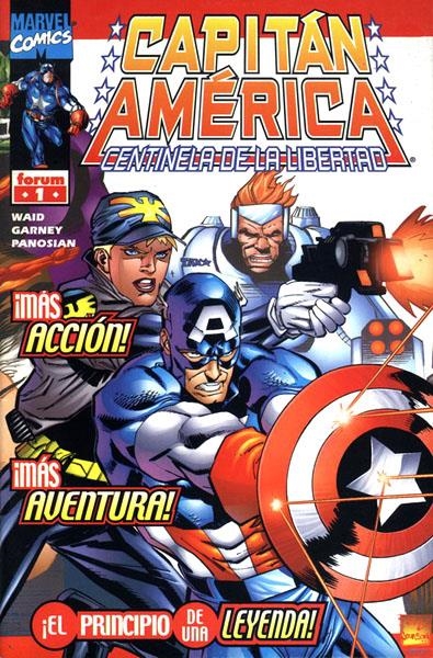 CAPITÁN AMÉRICA CENTINELA DE LA LIBERTAD # 01 | 848000215552600001 | MARK WAID - RON GARNEY - DAN PANOSIAN | Universal Cómics