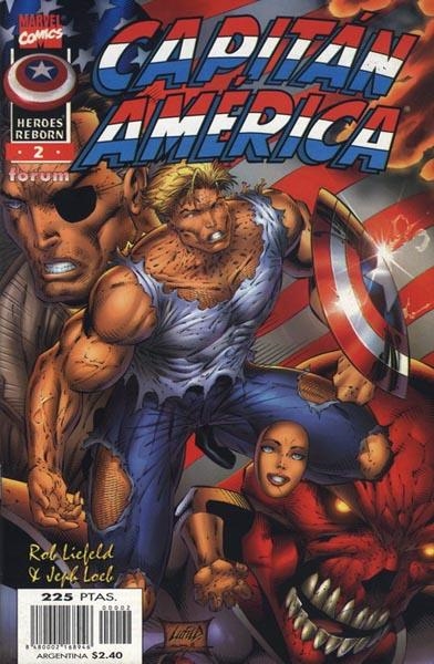 CAPITÁN AMÉRICA VOL IV HÉROES REBORN # 02 | 848000216894600002 | JEPH LOEB - ROB LIEFELD