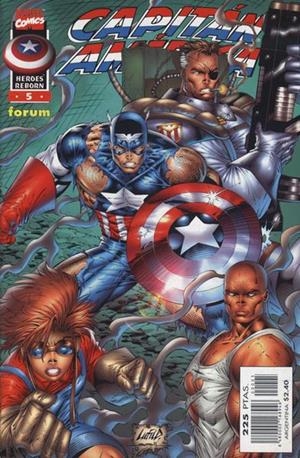 CAPITÁN AMÉRICA VOL IV HÉROES REBORN # 05 | 848000216894600005 | JEPH LOEB - ROB LIEFELD | Universal Cómics