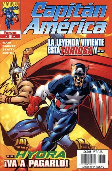 CAPITÁN AMÉRICA VOL V # 05 | 848000215273000005 | MARK WAID - RON GARNEY - JOHN BEATTY - ANDY SMITH